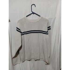 old navy xl mens sweaster light grey crew neck